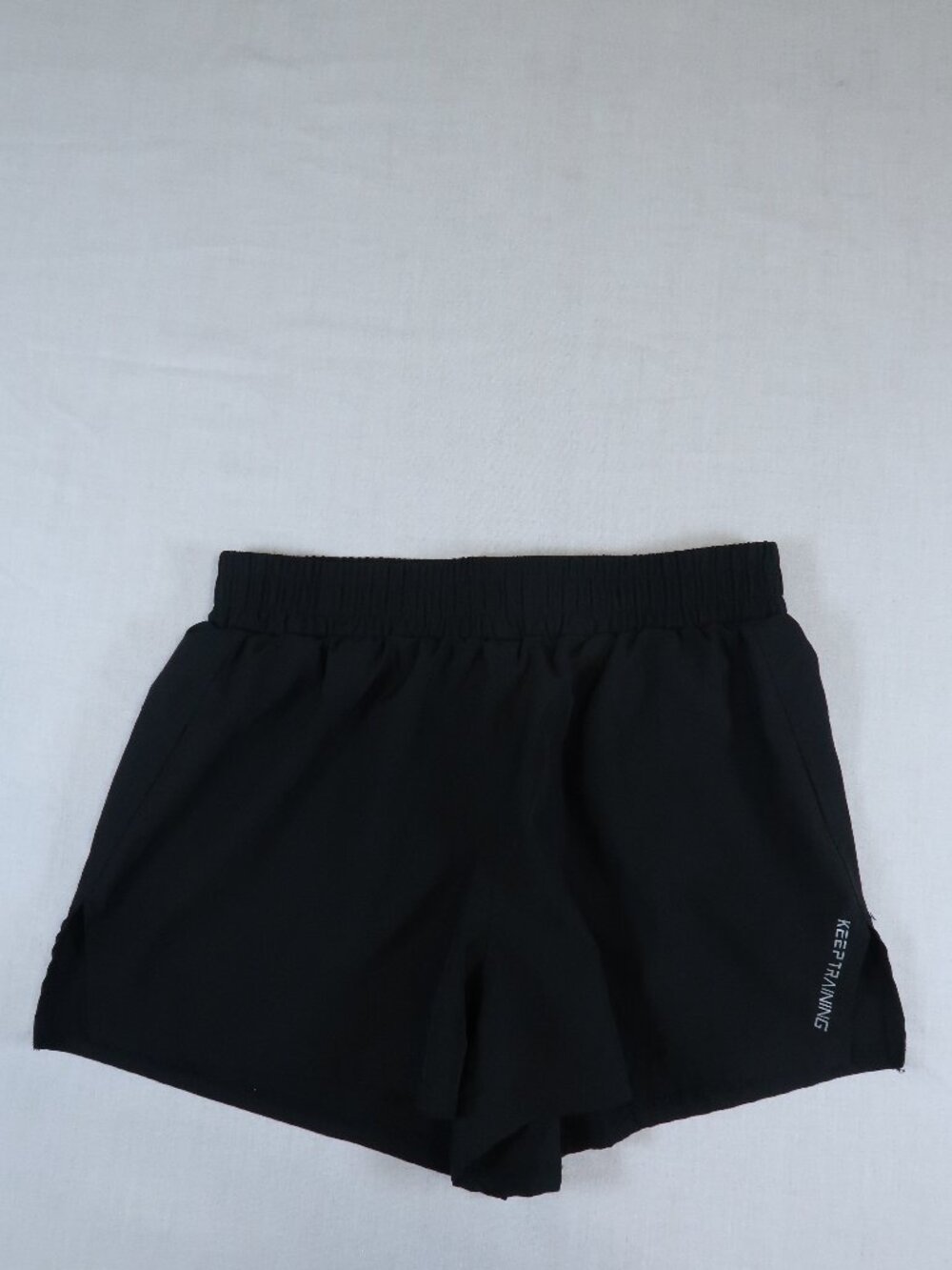 Black Running Shorts Medium Athletic Gym Workout Activewear
